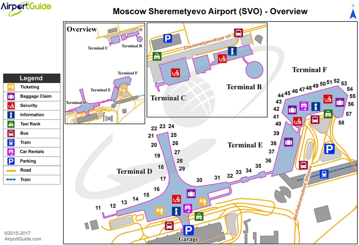 Šeremetjevo terminal kartica