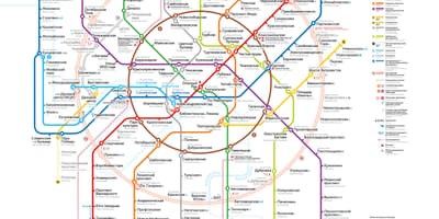 Karta metro u Moskvi