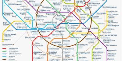 Karta od Moskve tramvaj