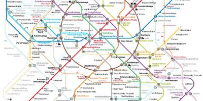 Metro kartica Moskve